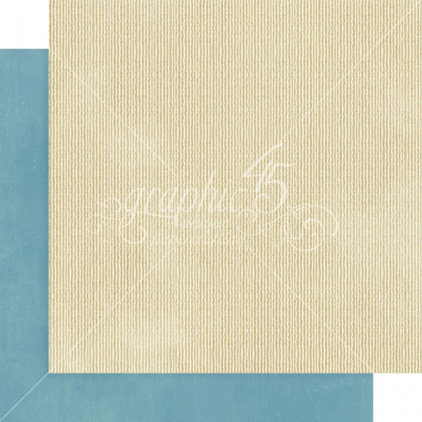 graphic 45 12" x 12" Patterns & Solids Pack - The Beach Is Calling