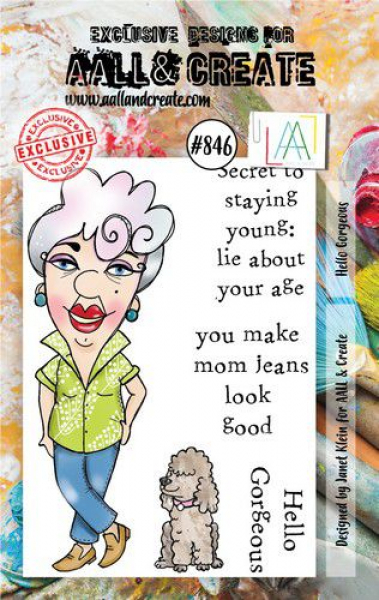 AALL & CREATE Clear Stamps - Hello Gorgeous