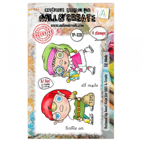 AALL & CREATE Clear Stamps - Elf made #1311