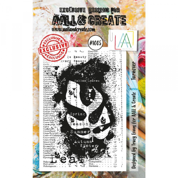 AALL & CREATE Clear Stamps - Turnover #1005