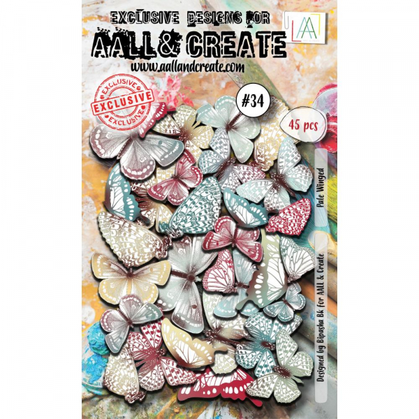 AALL & CREATE Ephemera - Pale Winged #34