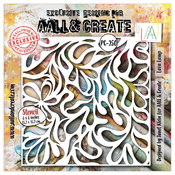 AALL & Create - Stencil - Lava Lamp #250
