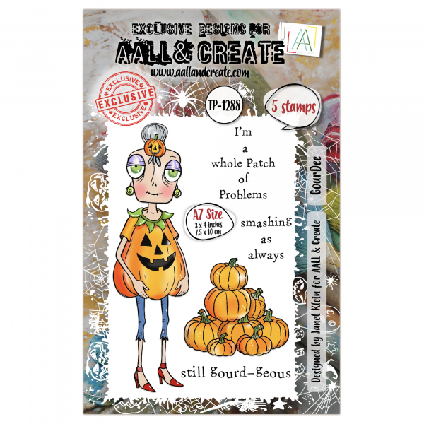 AALL & CREATE Clear Stamps - GourDee #1288