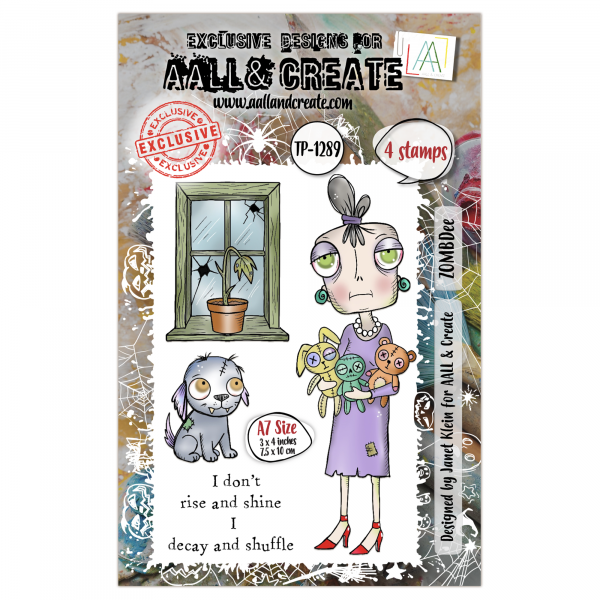 AALL & CREATE Clear Stamps - ZOMBDee #1289
