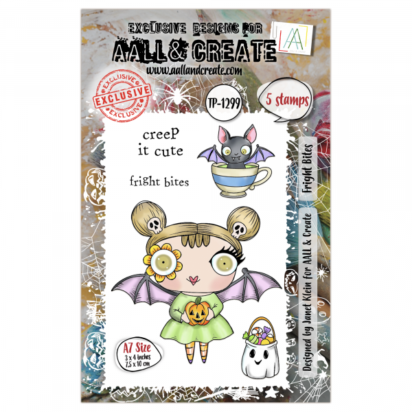 AALL & CREATE Clear Stamps - Fright Bites #1299