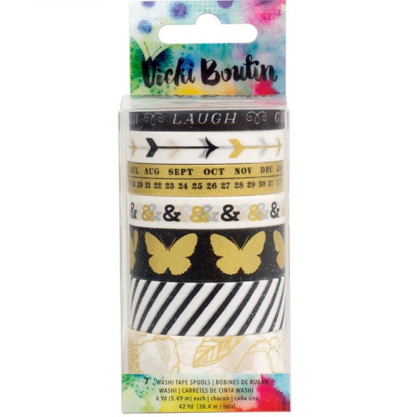 Vicki Boutin Washi Tape Set - Metallic