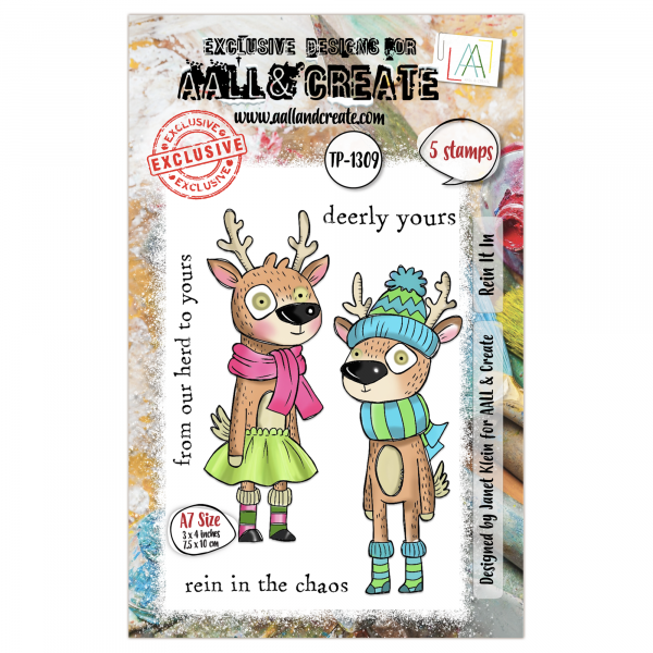 AALL & CREATE Clear Stamps - Rein It In #1309