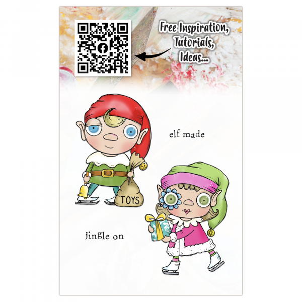 AALL & CREATE Clear Stamps - Elf made #1311