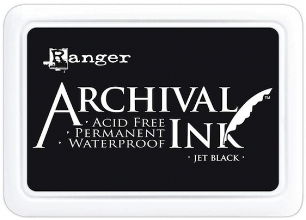 Archival Ink - Jet Black Stempelkissen