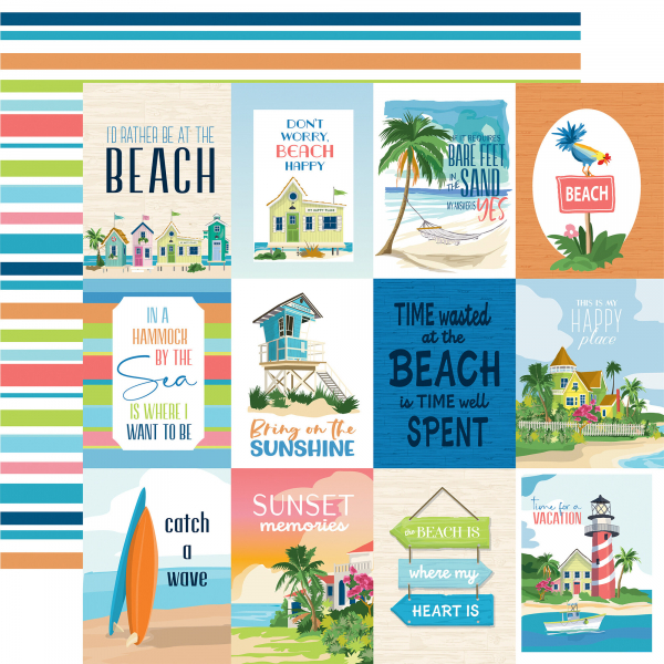 Carta Bella - Collection Kit - 12" x 12" - Beach Town
