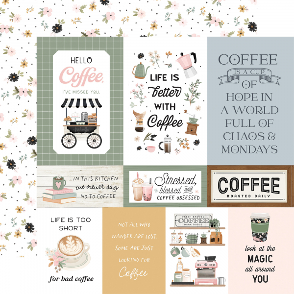 Carta Bella - Collection Kit - 12" x 12" - Coffee Shop
