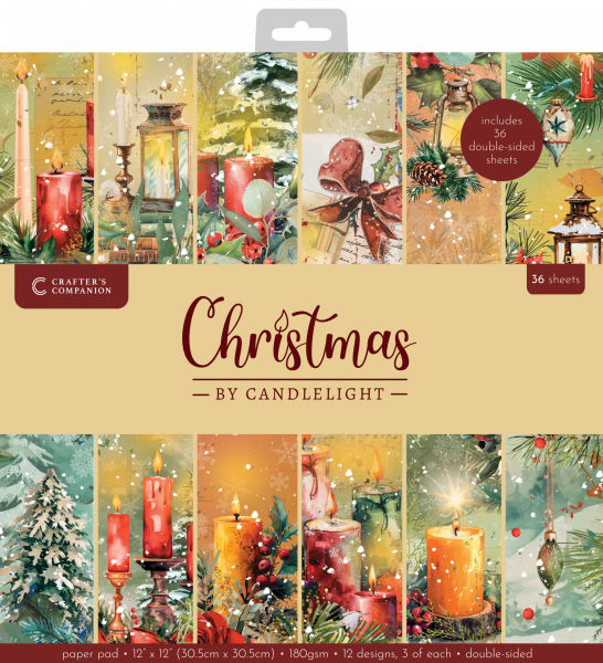 Crafter's Companion - Christmas by Candlelight 12x12 - Paper Set