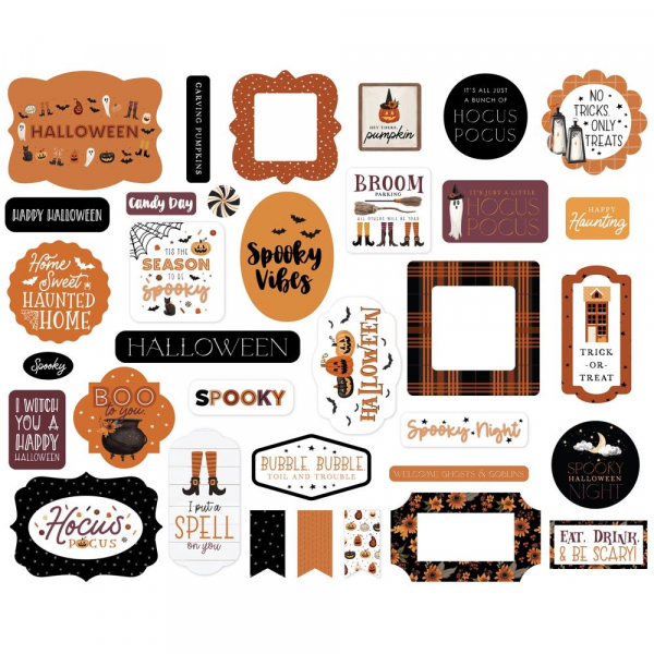 Carta Bella Ephemera - Halloween
