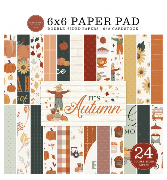 Carta Bella Paper Pack - It's Autumn - 6" x 6"