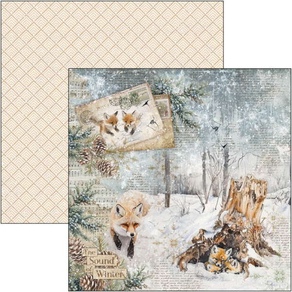 Ciao Bella - Paper Pad - 12" x 12" - Forest Tales