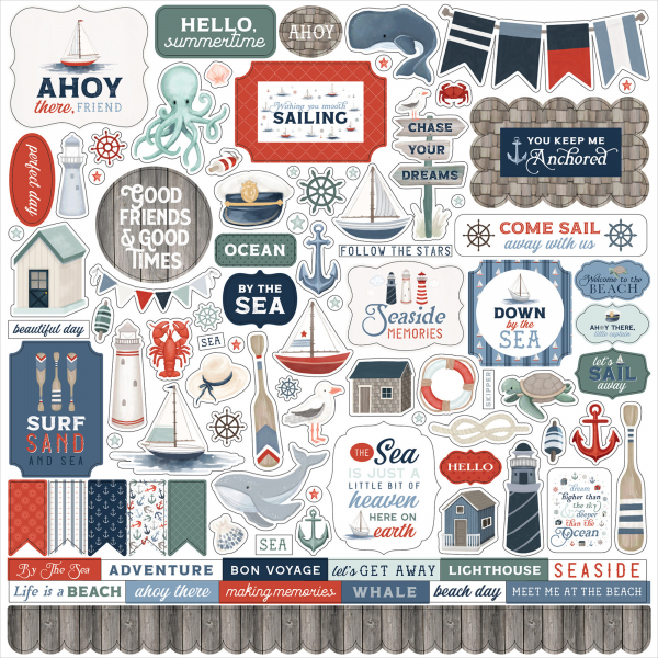Carta Bella - Collection Kit - 12" x 12" - Seashore