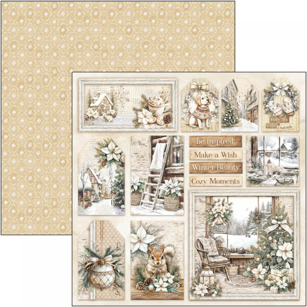 Ciao Bella - Patterns Pad - 12" x 12" - Winter Season