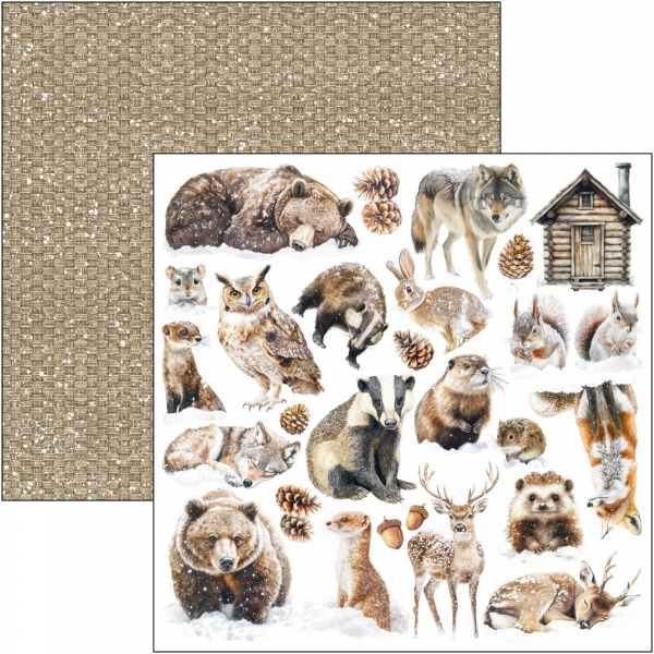 Ciao Bella - Patterns Pad - 12" x 12" - Forest Tales