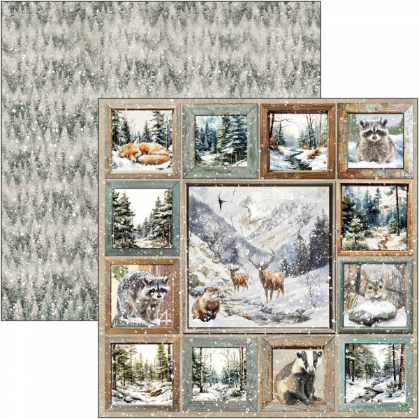 Ciao Bella - Patterns Pad - 12" x 12" - Forest Tales