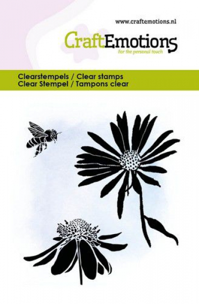 Craft Emotions Clear Stamps - Gänseblümchen