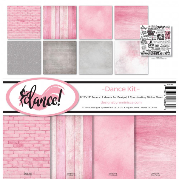 Reminisce - Collection Kit - 12" x 12" - Dance