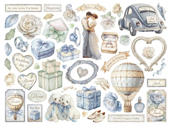 Stamperia - Die Cuts - Timeless