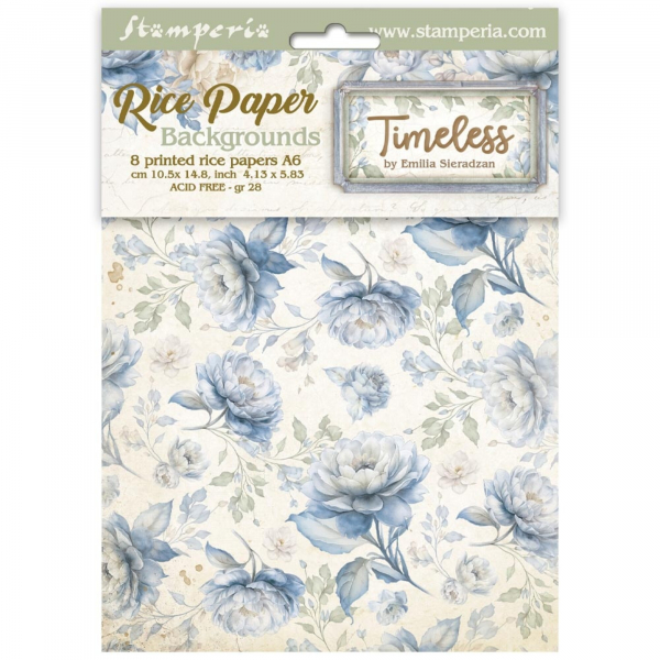 Stamperia Reis Papier - Backgrounds - Timeless