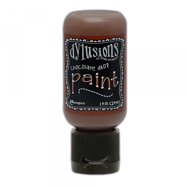 Ranger Dylusions PaintFlip Cap Bottle - Chocolate Drop