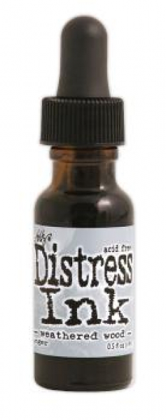 Distress Ink Nachfüller - Weathered Wood