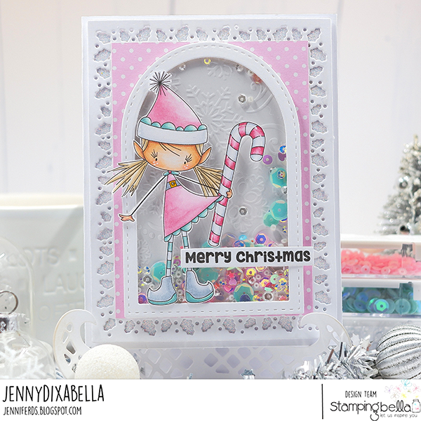 Stampingbella - Be Merry Sentiment Set