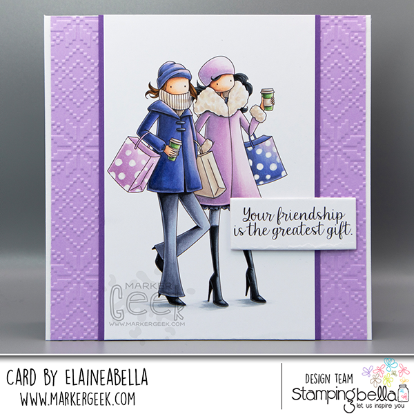 Stampingbella - Be Merry Sentiment Set