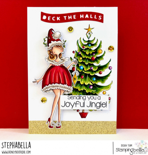 Stampingbella - Curvy Girl Feels Festive