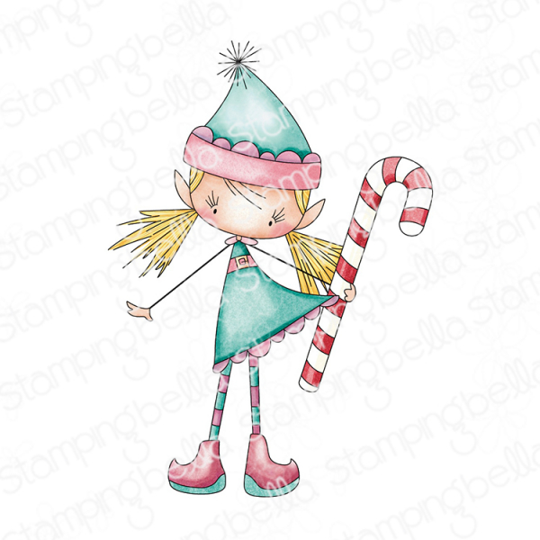 Stampingbella - Whimsabella Christmas Elf Hollybelle