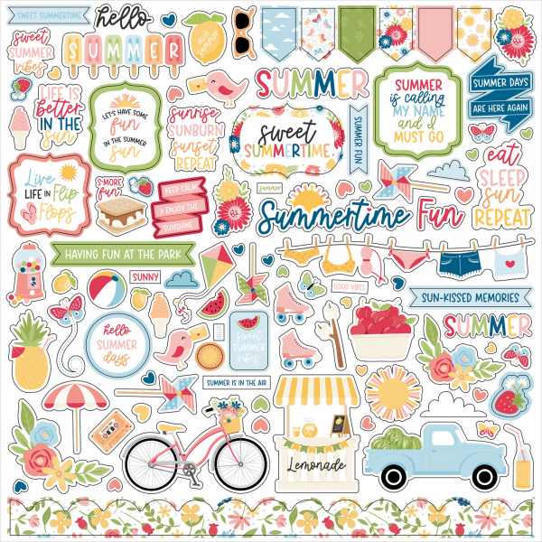 Echo Park - Collection Kit - 12" x 12" - Have a great Summer