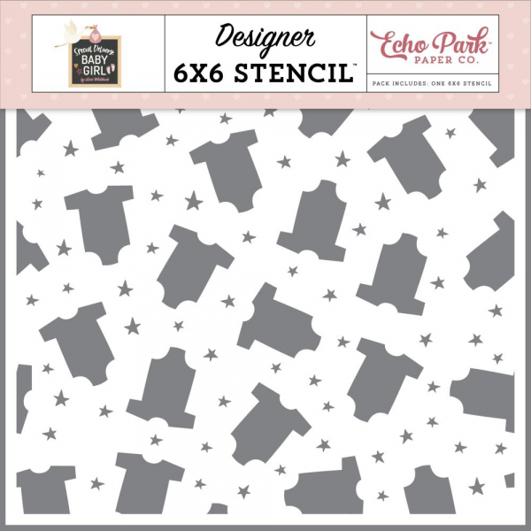 Echo Park Stencil - Outfits and Stars