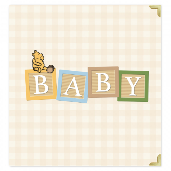 Echo Park - Album 6" x 8" - Baby Blocks Tan