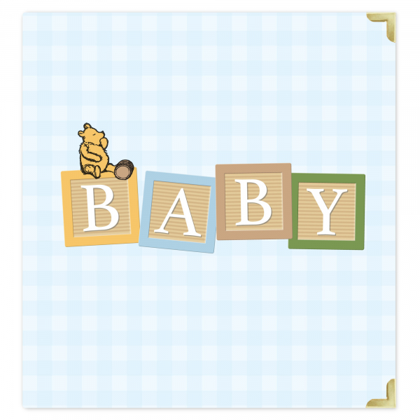 Echo Park - Album 6" x 8" - Baby Blocks Blue