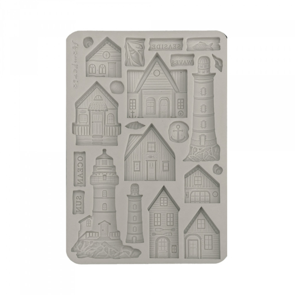 Stamperia - Silicone Mould - Houses and Lighthouse 
