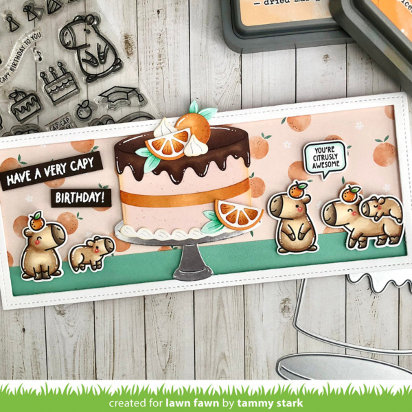 Lawn Fawn Clear Stamps - Capybaras! Add-On