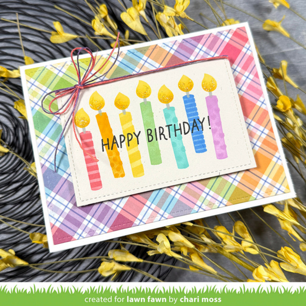 Lawn Fawn Clear Stamps - Cake It Easy! Add-On