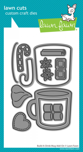 Lawn Fawn Die - Build-A-Drink Mug Add-On