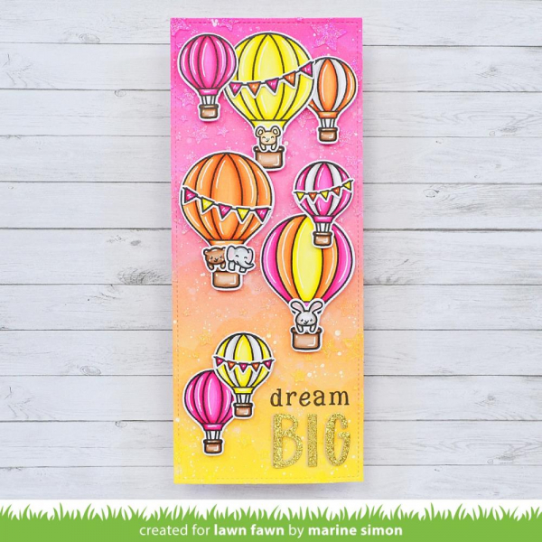 Lawn Fawn Clear Stamps - Fly High