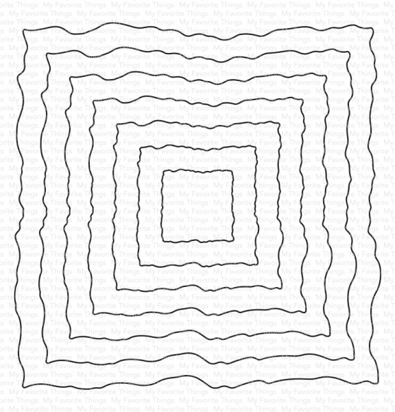 Die-namics - Watercolor Square STAX