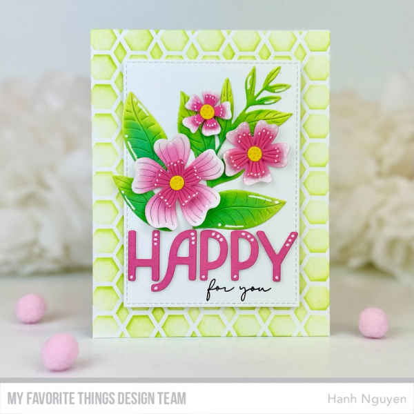 MFT - 6" x 6" Scene Stencil - Geometric Mosaic