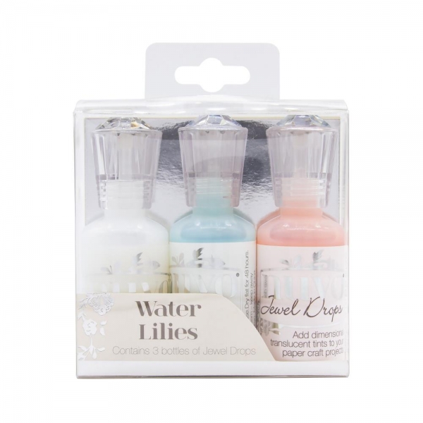 Nuvo Jewel Drops SET - Water Lilies