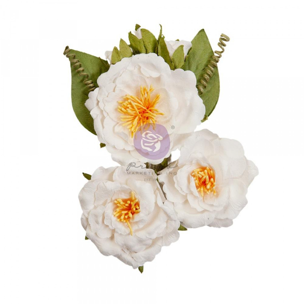 Prima Marketing Mulberry Paper Flowers - Full Bloom/Spring Abstract 10 Stk.