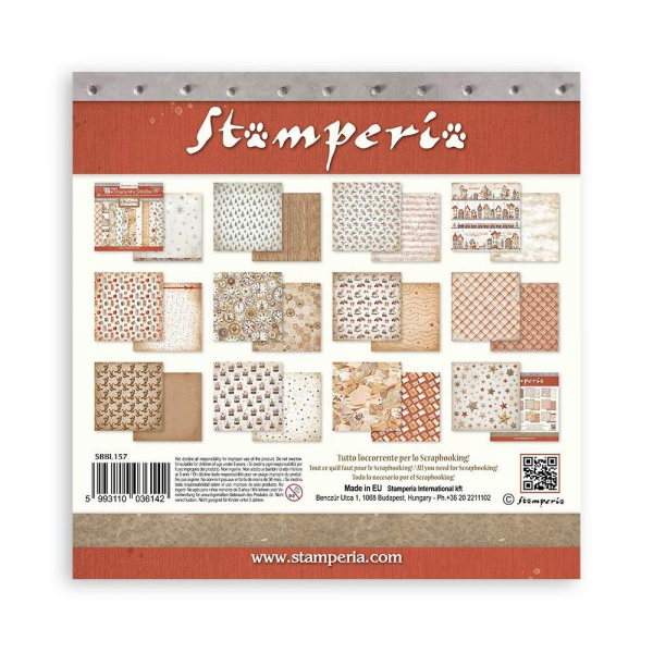 Stamperia - Background Selection - Christmas 12"12"