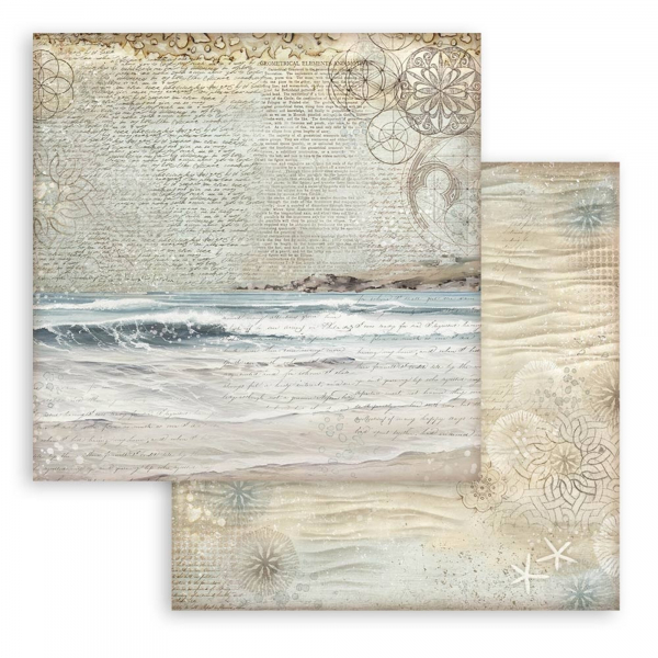 Stamperia Backgrounds Paper Pad - Silent Sea