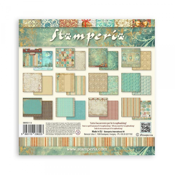 Stamperia - Background Selection - The Nutcracker 8"x8"