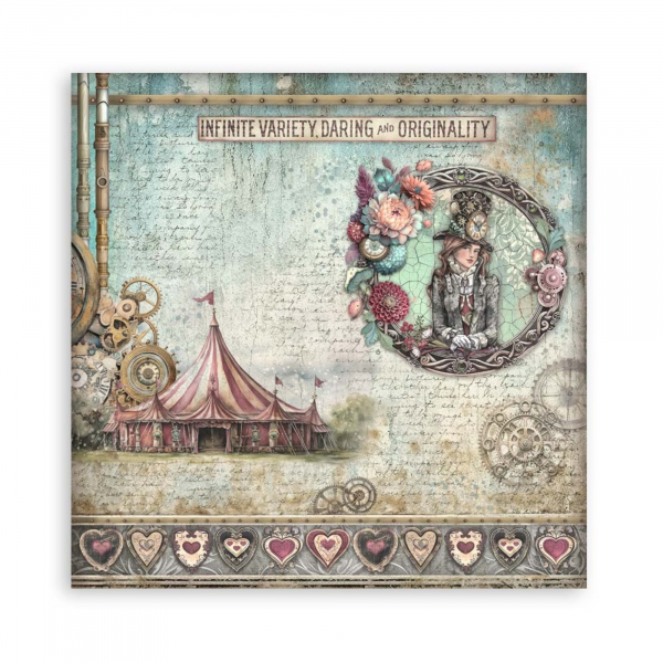 Stamperia - Paper Pad - Master of Magic 12"x12"